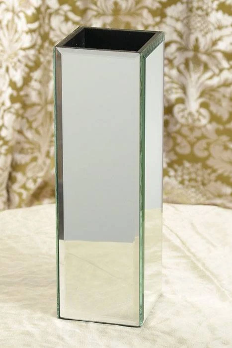 4" X 4" X 12" Mirror Container Box