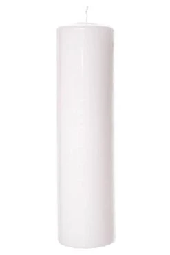 3" X 12" Patrician Pillar White