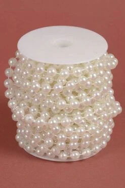 10mm X 15yds Pearl Garland Ivory