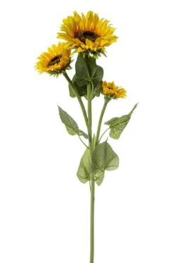 42" Sunflower Spray Yellow