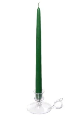 12" Patrician Taper Holiday Green Box/12
