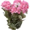 19" Silk Geranium Bush Pink