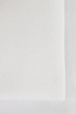 90" Round Polyester Table Cover White