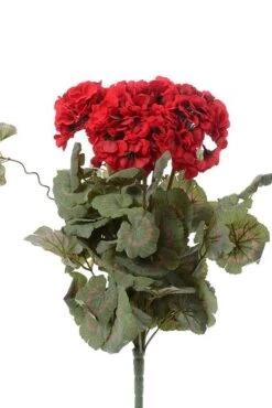 19" Geranium Bush Red