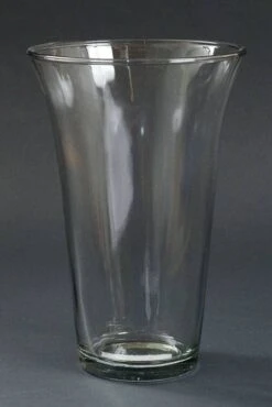 7.5" X 11.5" Riviera Glass Vase Clear