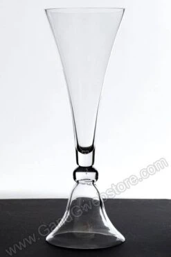 9" X 24" Clarinet Glass Vase Clear