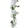 6ft Rose Garland White