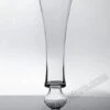 7" X 5.25" X 23.5" Glass Vase Clear