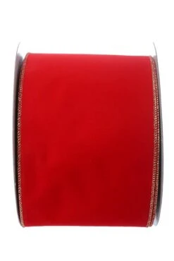 Dwi Value Velvet 6" 50yds Medium Red/gold