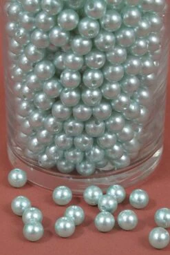12mm Abs Pearl Beads Aqua Pkg(500g)