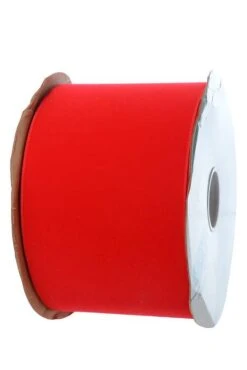 4" X 25yds Velita Ribbon Red