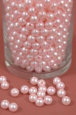 10mm Abs Pearl Beads Lt Pink Pkg(500g)