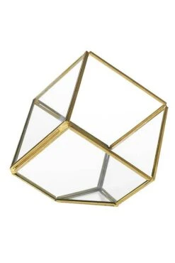 5.25'' X 3.5'' X 5.5'' Hira Display Box Gold