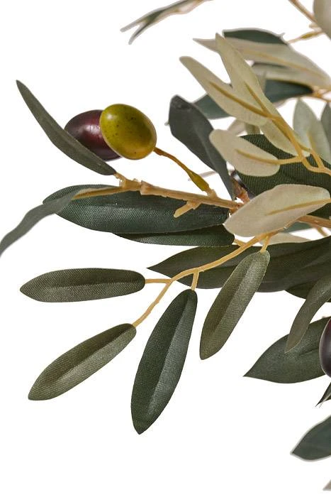 58" Potted Olive Leaf Topiary Green - Image 2