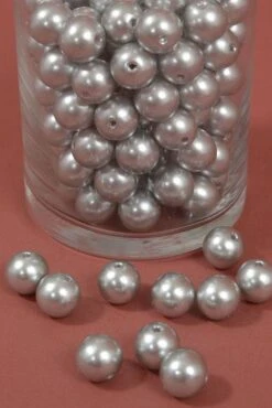 16mm Abs Pearl Beads Silver Pkg(500g)