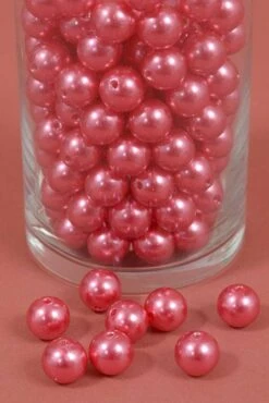 16mm Abs Pearl Beads Red Pkg(500g)