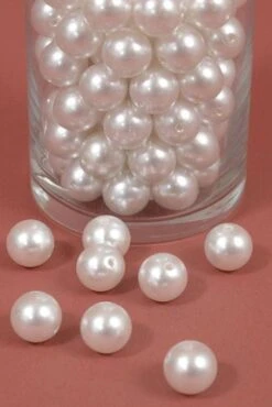 16mm Abs Pearl Beads White Pkg(500g)