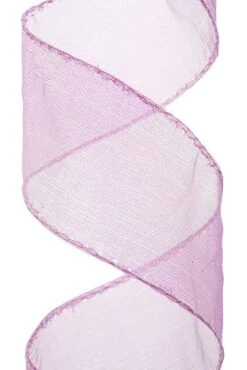 2.5"x 50yds Emma Shimmer Ribbon Lavender