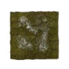 20 X 20" Frosted Moss Sheet Mat Green/White Frosted