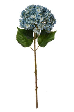 29.5" Silk Hydrangea Spray Blue