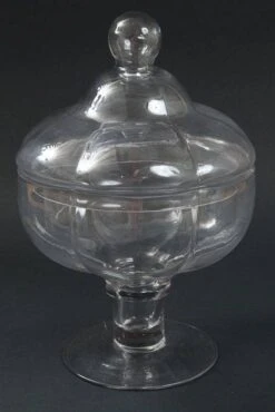 9.75" X 14.5" Footed Terrarium Clear