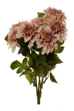 23" Silk Dahlia Bush Taupe