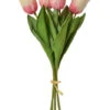 26" Tulip Bundle Cream/Pink