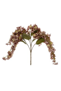 31" Silk Hanging Hydrangea Spray Lavender Mauve