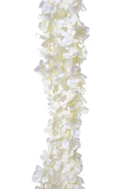 78" Hydrangeas Garland Cream Pkg/3