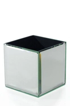 4" X 4" Mirror Cube Vase