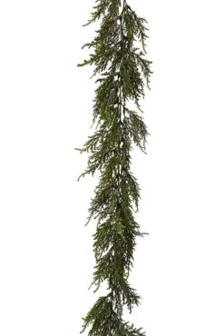 6 Ft Cedar Garland Green