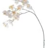 45.5" Orchid Phalaenopsis Spray Two-tone White