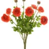 19" Ranunculus Bush Orange