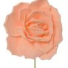12" Foam Rose Salmon