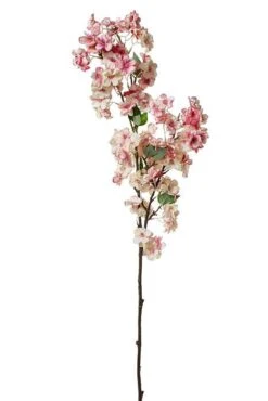 51" Silk Cherry Blossom Spray Pink