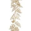 48" Glitter Sequin Maiden Hair Garland Gold
