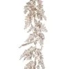 48" Glitter Sequin Maiden Hair Garland Champagne