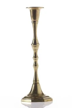 3.25'' X 9.25'' Antique Candlestick Holder Gold