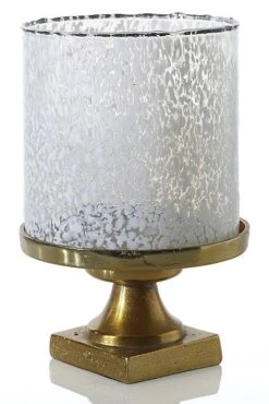 6.5" X 10" Sheer Candle Holder