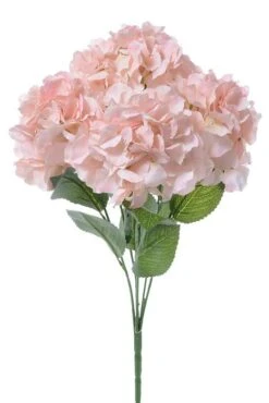 21.5" Hydrangea Bush Light Pink