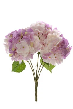 20" Silk Hydrangea Bush (Lavender)