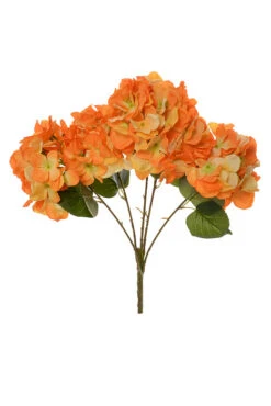 20" Silk Hydrangea Bush (Golden Yellow)