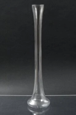 2.25" X 19.75" Glass Skyline Vase Clear