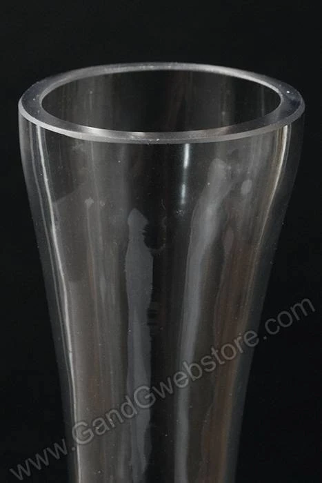 2.25" X 19.75" Glass Skyline Vase Clear - Image 2