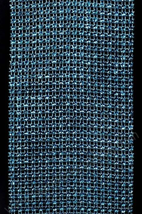 4.5" X 10yds Diamond Wrap Turquoise - Image 2