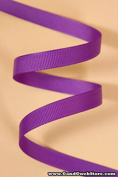 Grosgrain Ribbon Purple - Image 2