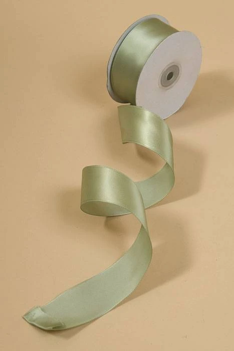 1-1/2" X 25yds Wired Contessa Ribbon Spring Moss