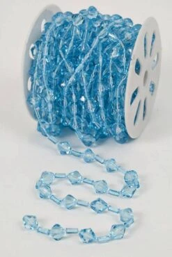 10yds Beaded Garland Roll Turquoise