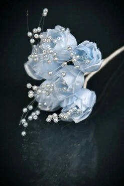 Tulip W/pearl Blue Pkg/12