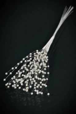 8" Bead Spray White Pkg/12